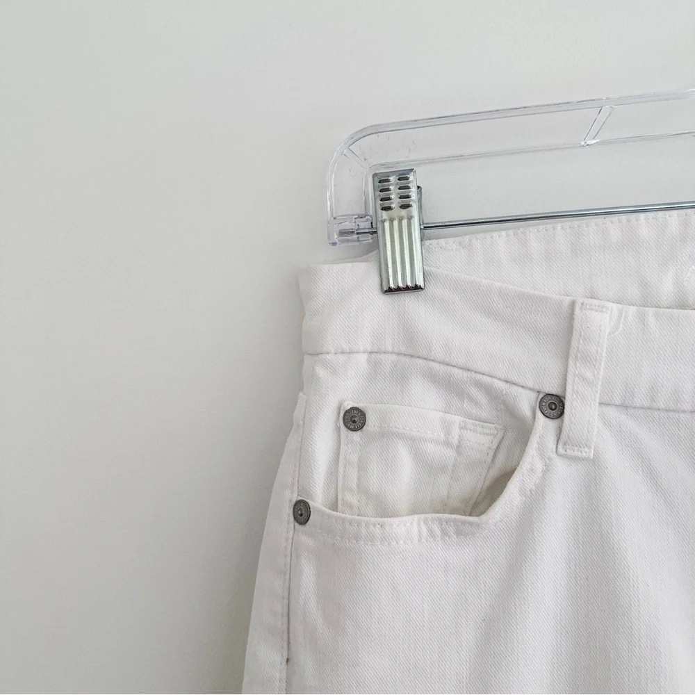 7 For All Mankind White Jeans - Picture 4 of 9